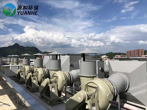 酸堿廢氣處理設(shè)備-臥式洗滌塔 酸堿廢氣處理設(shè)備-臥式洗滌塔